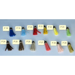 Porte clés pomponchat Argenté ou Doré .