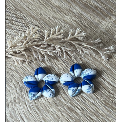 Pampilles interchangeables " Aloha Bloom " Marine 25 mm .
