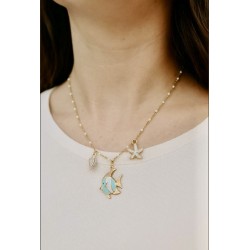 Pendentif 3 breloques .