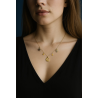 Pendentif 5 breloques .