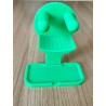 Éponge sourire avec support 3D