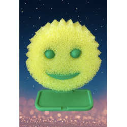 Éponge sourire avec support 3D