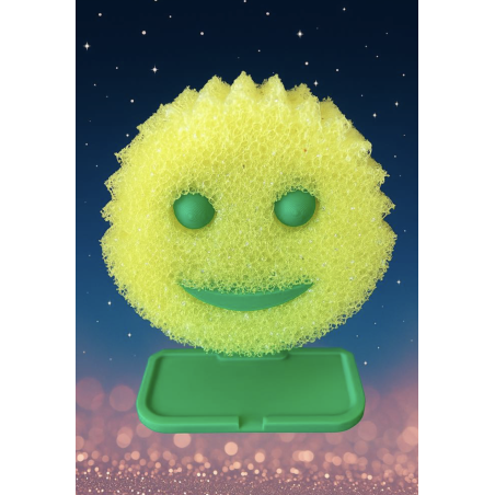 Éponge sourire avec support 3D