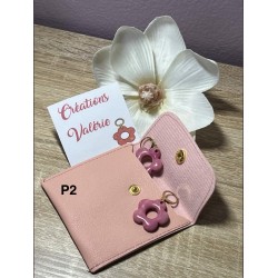 Pochette à bijoux simili cuir .