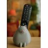 Porte télécommande " Chat " Gris.