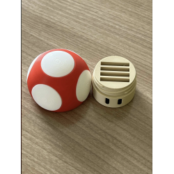 Boîte de rangement champignon Mario Kart pour jeux switch .