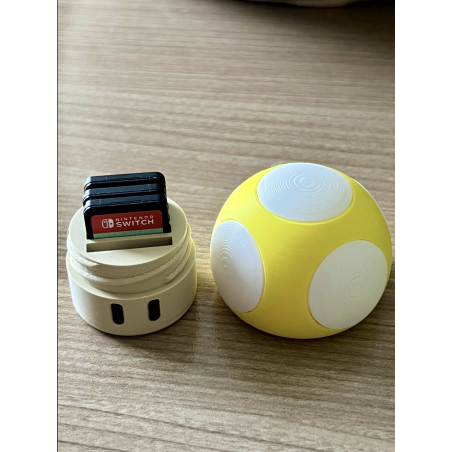BoÎte de rangement jeux switch champignon Mario Kart .