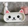 Plateau à lunettes " Tête de chat "