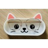 Plateau à lunettes " Tête de chat "