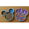 Plateaux sensoriel Mickey et Minnie éveil ludique et éducatif .