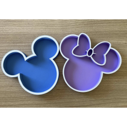 Plateaux sensoriel Mickey et Minnie éveil ludique et éducatif .