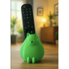 Porte télécommande " Chat vert pomme "