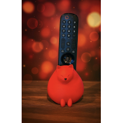 Porte télécommande " Chat Rouge "