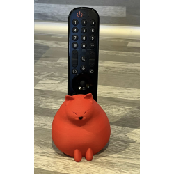Porte télécommande " Chat Rouge "