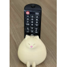 Porte télécommande " Chat Ecru "
