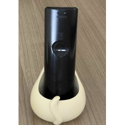 Porte télécommande " Chat Ecru "